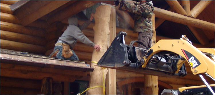 Log Home Log Replacement  Casstown, Ohio