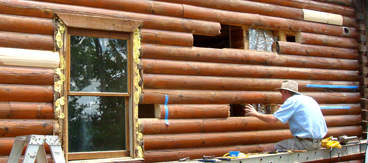 Log Home Repair Miami County, Ohio